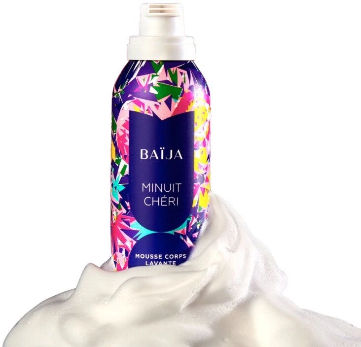 Baija Paris Baija Minuit Cheri drėkinančios ir valančios dušo putos, 200 ml