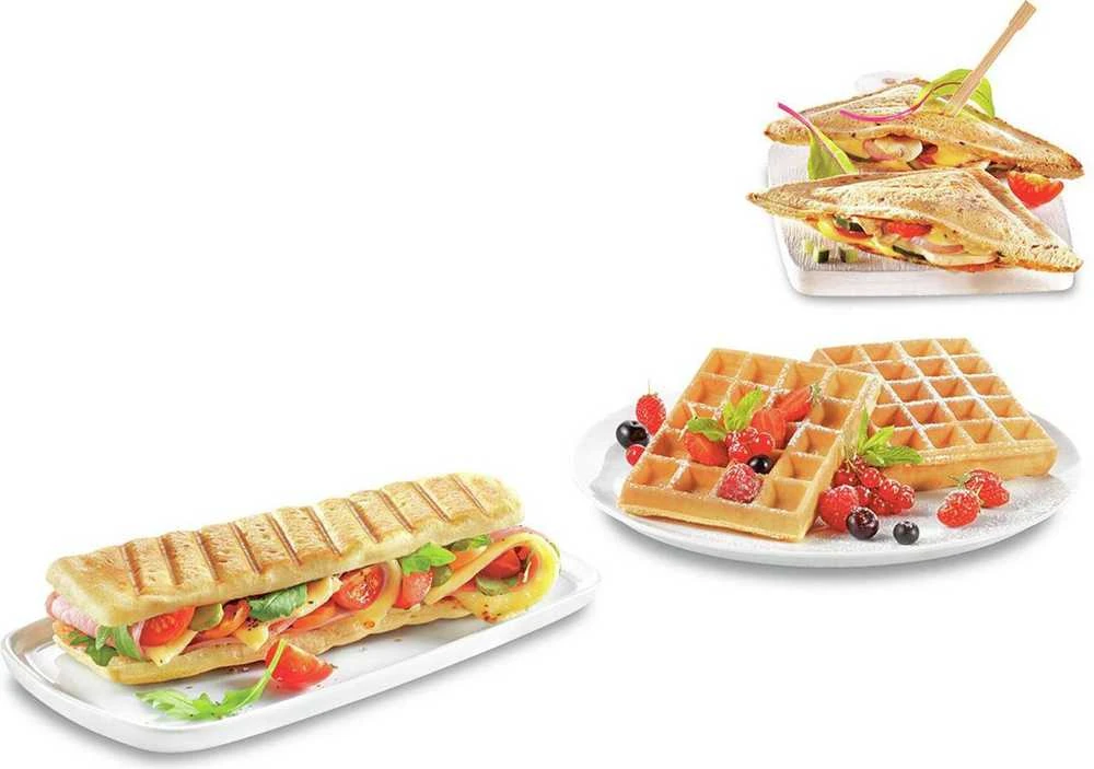 Sumuštinių keptuvas Tefal SW342D38 Snack Time 3in1