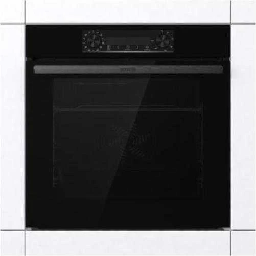 Gorenje | Orkaitė | BO6737E02BG | 77 L | Daugiafunkcis | EcoClean | Mechaninis valdymas | Konvekcija | Aukštis 59,5 cm | Plotis 59,5 cm | Juodas