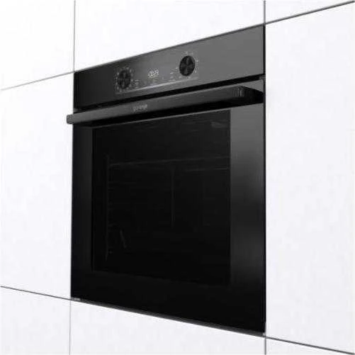 Gorenje | Orkaitė | BO6737E02BG | 77 L | Daugiafunkcis | EcoClean | Mechaninis valdymas | Konvekcija | Aukštis 59,5 cm | Plotis 59,5 cm | Juodas