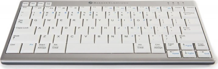 Bakker Elkhuizen Carruzzo BakkerElkhuizen UltraBoard 950 Belaidė klaviatūra Biuras „Bluetooth“ QWERTY Anglų (JAV) Šviesiai Žalia, Balta