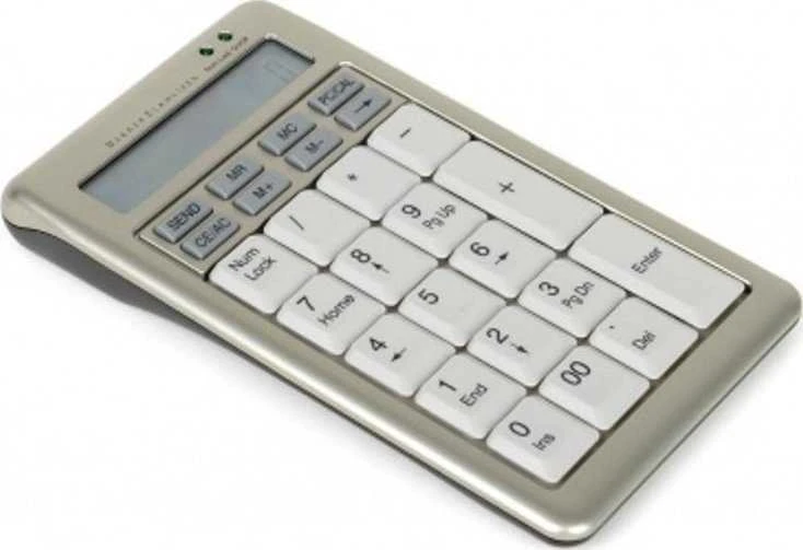 Bakker Elkhuizen Carruzzo BakkerElkhuizen S-board 840 Numeric skaičių klaviatūra PC USB Šviesiai Žalia, Balta