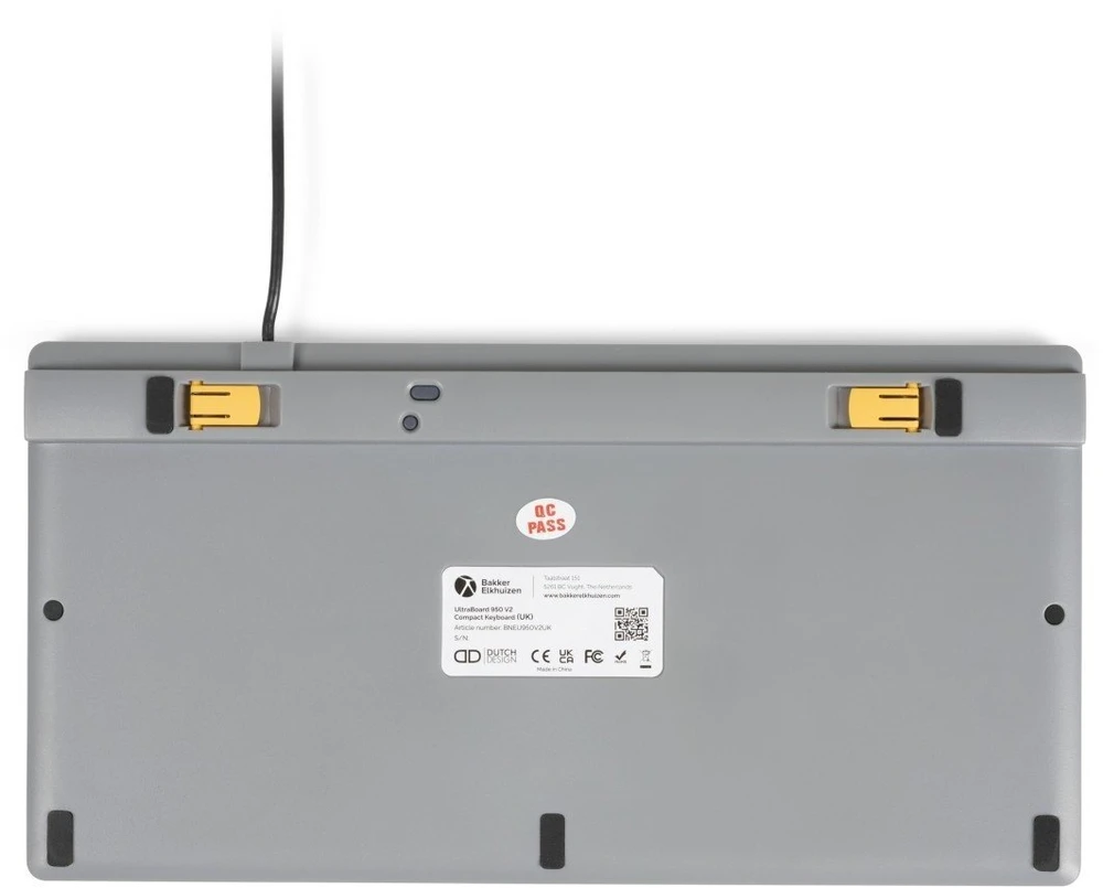 Bakker Elkhuizen Klaviatūra BakkerElkhuizen UltraBoard 950 V2 Compact (DE) (BNEU950V2DE)