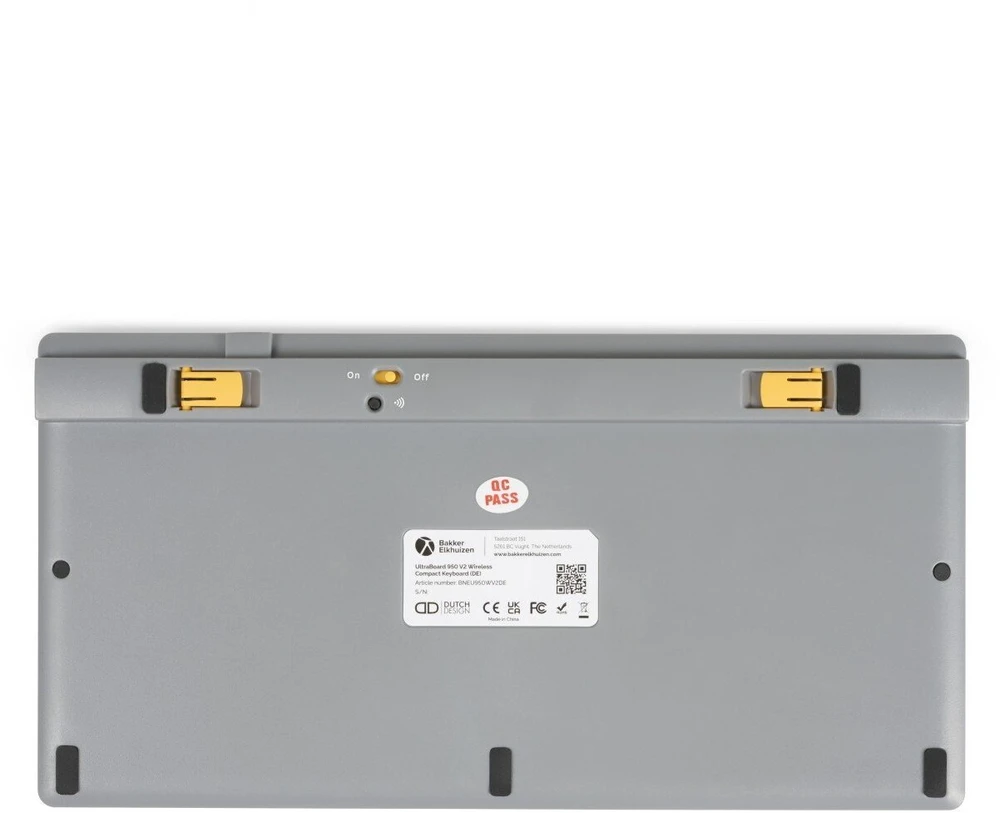 Bakker Elkhuizen Klaviatūra BakkerElkhuizen UltraBoard 950 V2 Belaidė (DE) (BNEU950WV2DE)