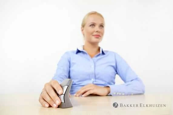 Bakker Elkhuizen Carruzzo BakkerElkhuizen DXT Precision Pelė Wireless kompiuterinė pelė Biuras Abiems rankoms RD belaidis ryšys + „Bluetooth“ Lazeris 2000 DPI