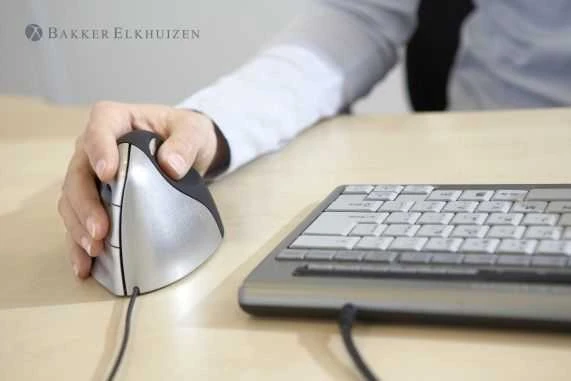 Bakker Elkhuizen Carruzzo BakkerElkhuizen Evoluent4 kompiuterinė pelė Biuras Kairė ranka Lazeris 2600 DPI
