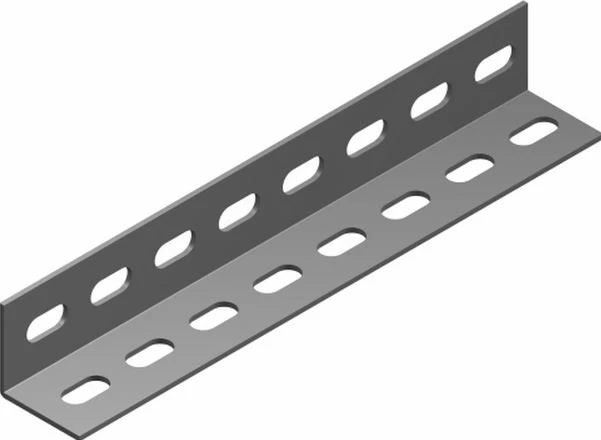 Perforuotas kampuotis KTC25H25/2 (2mm, L-2m) BAKS