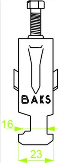 Baks UK1/UKO1/22-28 LAIDŲ LAIKIKLIS