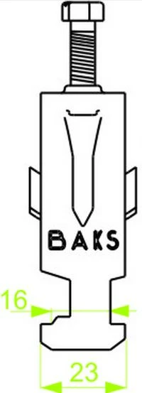 Baks UK1/UKO1/46-52 LAIDŲ LAIKIKLIS