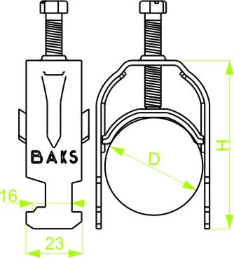 Baks UK1/UKO1/52-58 LAIDŲ LAIKIKLIS