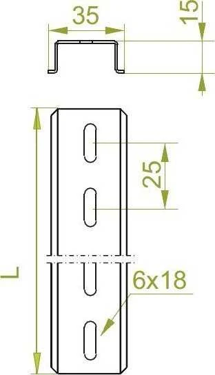 Baks SZP35H15/2 SZYNA EURO