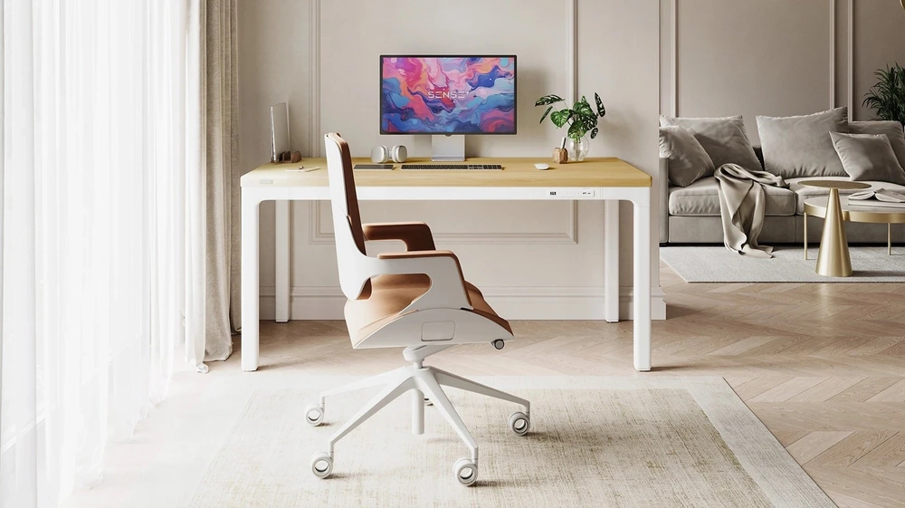 Baldų SENSE7 Stalviršis Bambukas MANMA Bambukas 160 cm x 80 cm