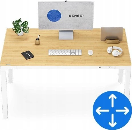 Baldų SENSE7 Stalviršis Bambukas MANMA Bambukas 160 cm x 80 cm