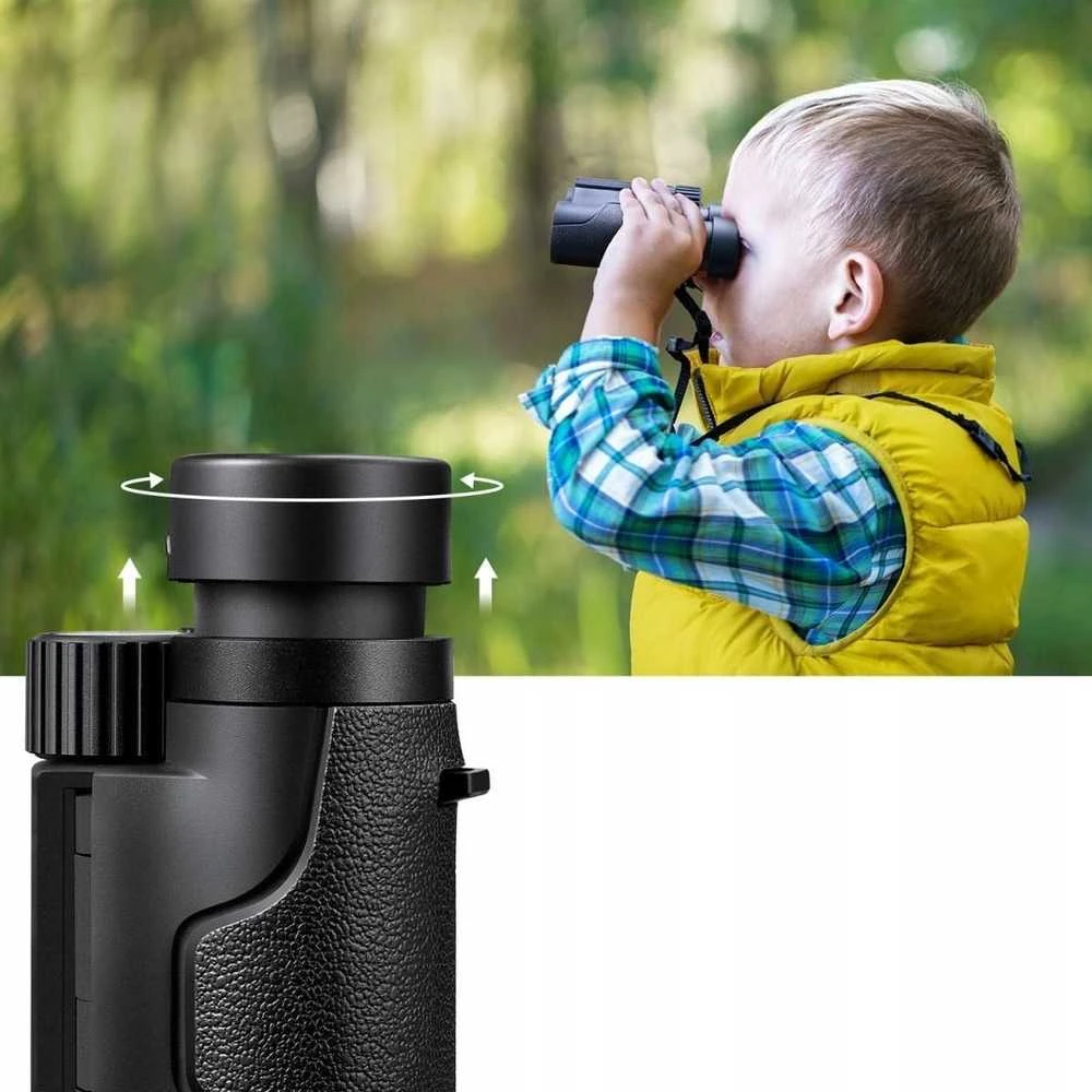 Žiūronai Lornetka Kf Lornetka Mini K&f Zoom 8x 21mm 8x21 Bak4 Ip65 + Dėklas / Kf33.069