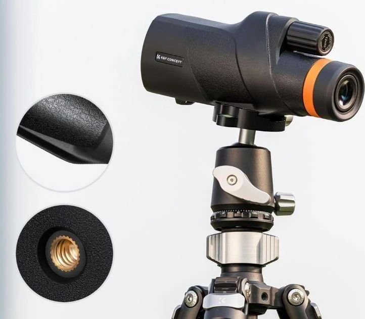 Monoklis - K&F Concept 12x50 BaK4 IP68 Atsparus Vandeniui ir Dulkėms