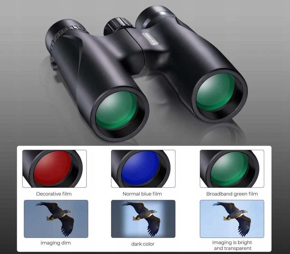 Žiūronai Lornetka Kf Profesjonalna Lornetka K&f 12x 32mm 12x32 Bak4 Ip65 + Dėklas / Kf33.071