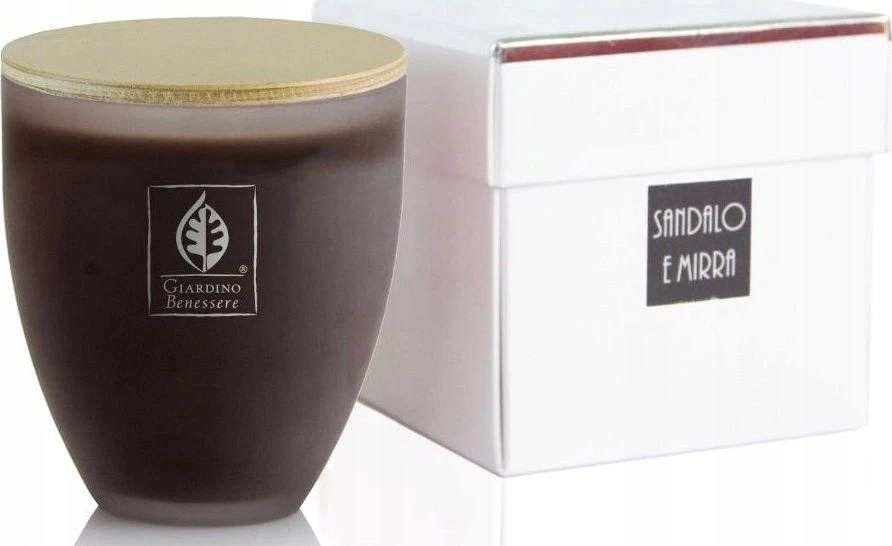 Giardino Benessere Sandalo E Mirra Scented Candle, 100 g