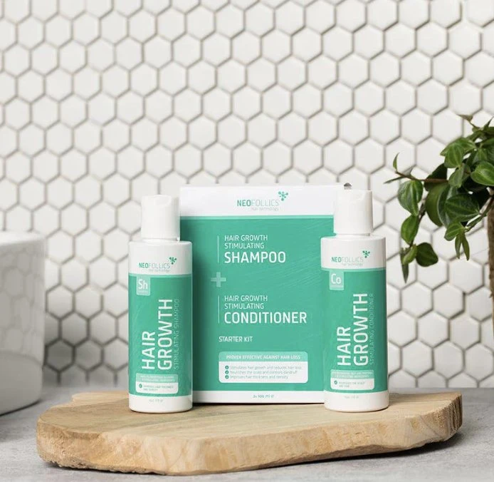 Smaržas Dezodoranti Dušas želejas Neofolics Hair Growth Stimulating Šampūnas + Conditioner Starter Kit 2x100ml