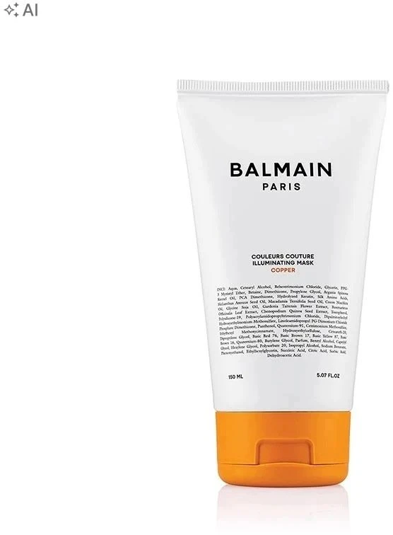 Balmain Paris Balmain Professional Couleurs Couture plaukų dažymo kaukė „Kreminis“ su šviesinančiu variu, 150 ml