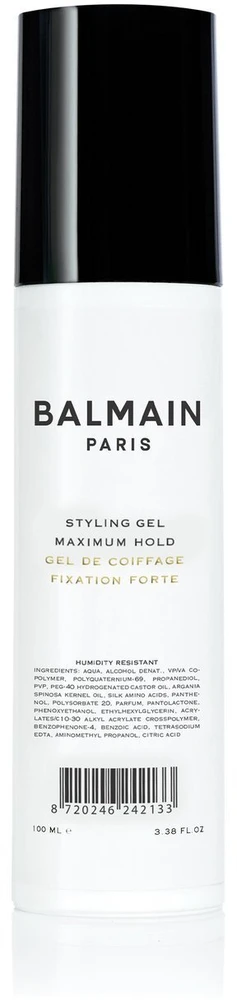Balmain Professionnel Balmain Professional, Profesionalus plaukų formavimo gelis su pantenoliu, Stipriam fiksavimui, 100 ml, Moterims