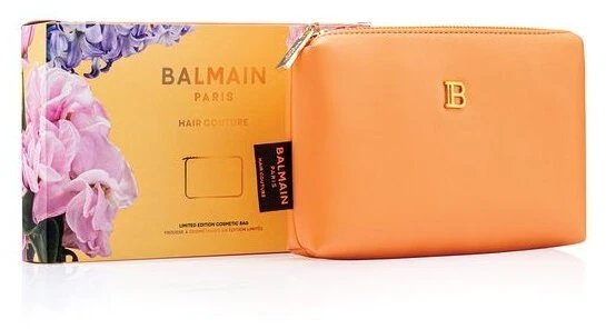 Balmain Textile Pouch GWP Ss25 Oranžinis For Women