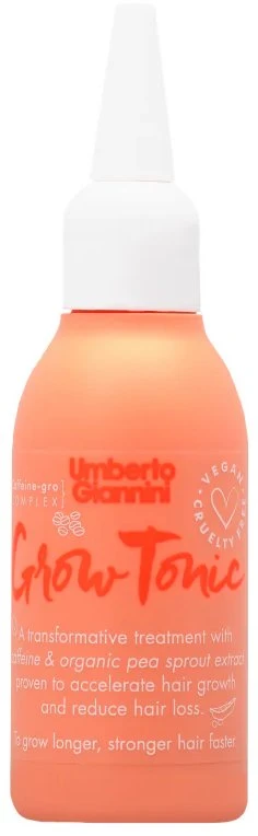 Umberto Giannini Grow Tonikas Vegan & Cruelty-Free Hair Leave-In Tonikas Treatment Hair Growth & Strengthening, 75 ml