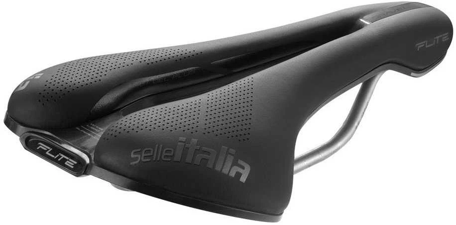 Selle Italia Balnas SELLE ITALIA FLITE BOOST GRAVEL TI316 SUPERFLOW S (id match S3), 228g, Juodas (NEW 2025)