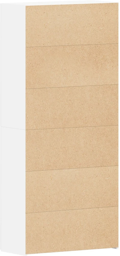 Batu skrynia 80 x 35.5 x 180 cm Apdirbta mediena Balta