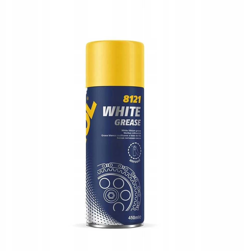 Tepalas su ličiu 450ml. MANNOL Baltas Grease