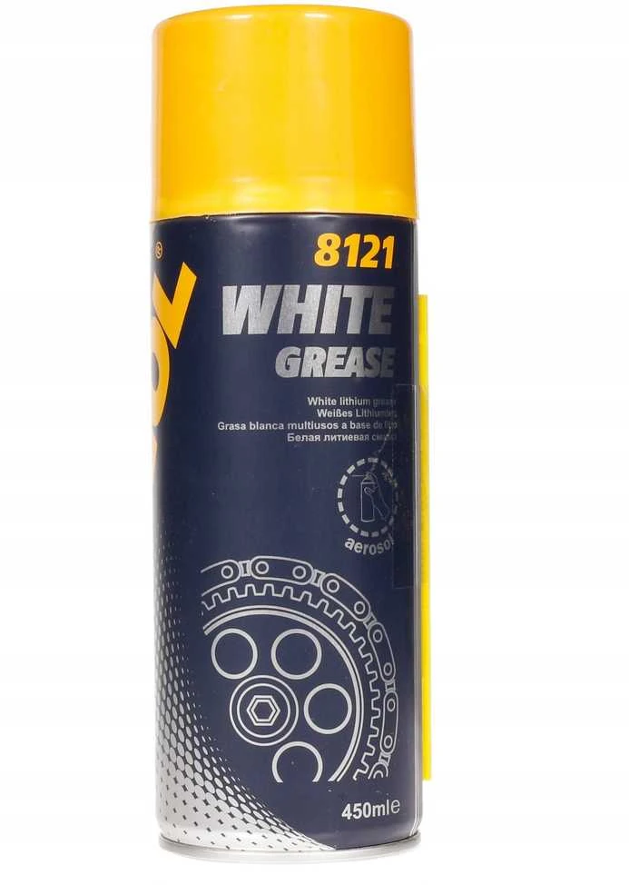 Tepalas su ličiu 450ml. MANNOL Baltas Grease