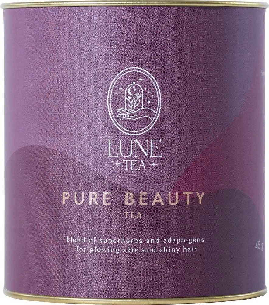 Baltas arbatos ir žolelių mišinys Lune Tea Pure Beauty, 45 g
