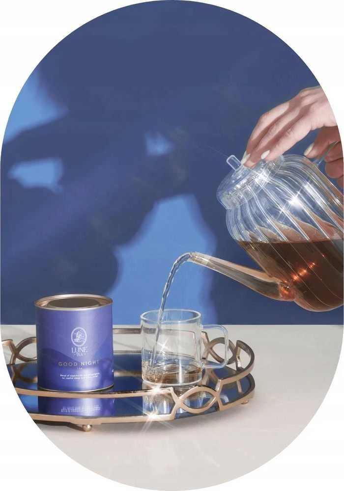 Baltas arbatos ir žolelių mišinys Lune Tea Pure Beauty, 45 g