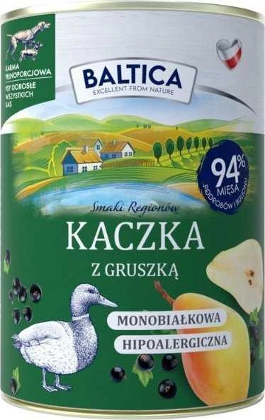 BALTICA Smaki regionów antiena with pear – drėgnas ėdalas šunims – 400g