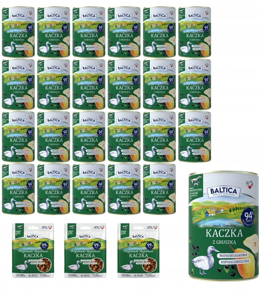 BALTICA Przysmaki regionów Monoprotein antiena – skanėstas šuniui – 30g