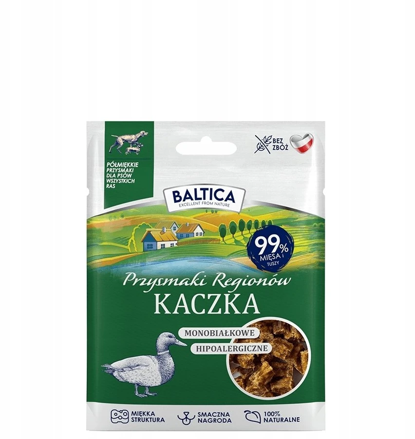 BALTICA Przysmaki regionów Monoprotein antiena – skanėstas šuniui – 30g