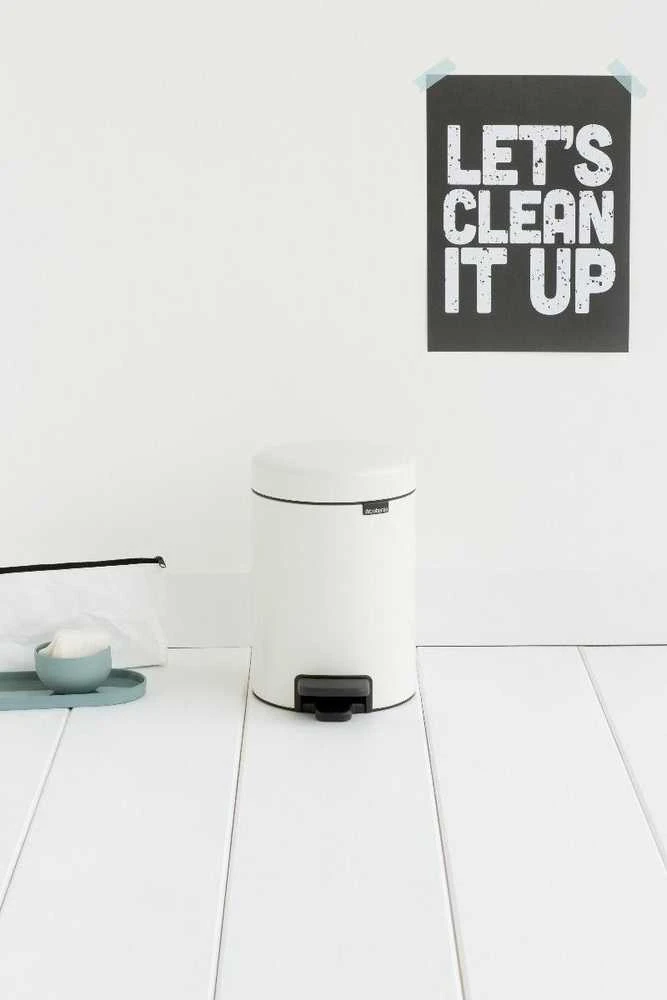 Brabantia Šiukšlių dėžė, NewIcon, 3L - Baltas