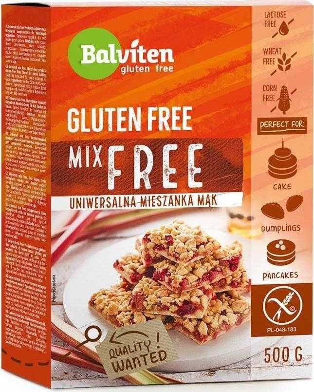 Universalus miltų mišinys BALVITEN GLUTEN FREE, 500g