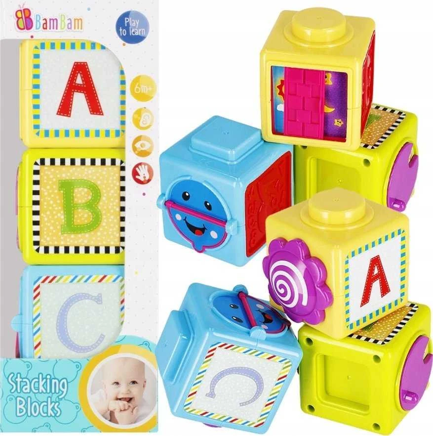 Bambam BAM BAM 482510 Mokomieji statybiniai blokai 3 vnt