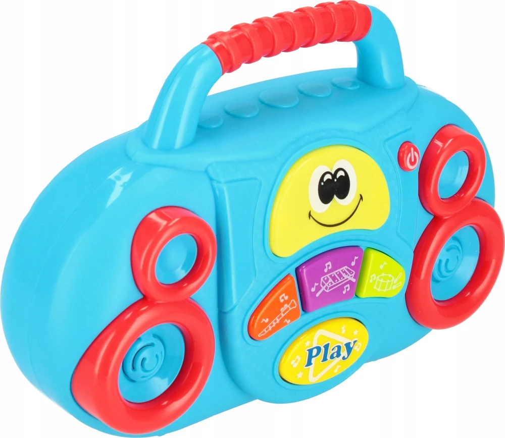 Bambam BAM BAM pirmasis muzikinis radijas, 22x17x8 cm