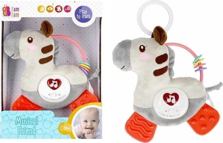 Bambam BAM BAM 503087 Muzikinis Zebra Minkštas viršelis