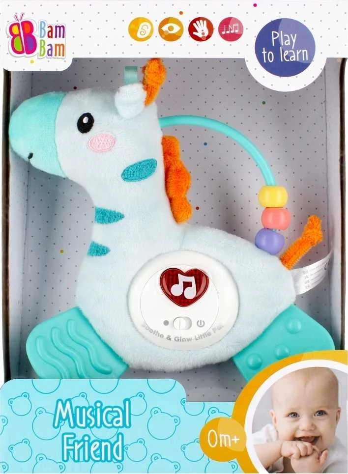 Bambam BAM BAM 499206 muzikinė žirafa minkšta