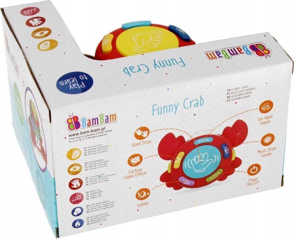 BamBam linksmas krabas 515139