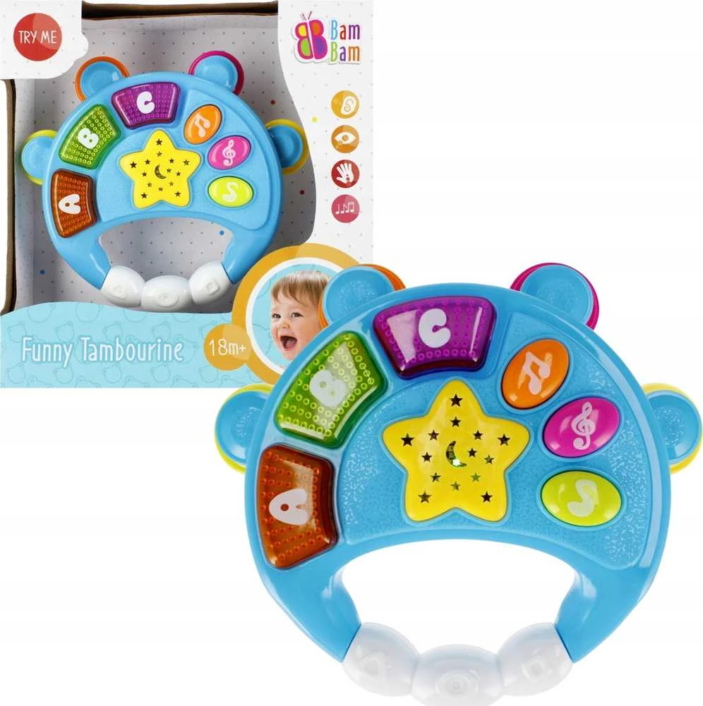 BamBam linksmas tambūrinas 515006