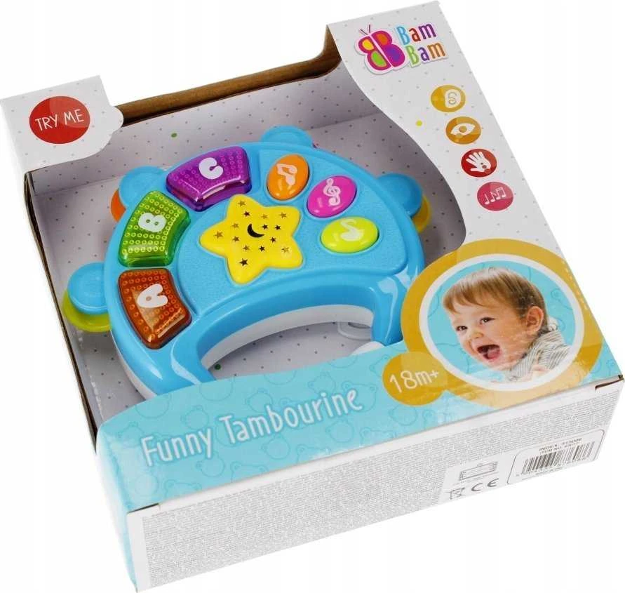 BamBam linksmas tambūrinas 515006