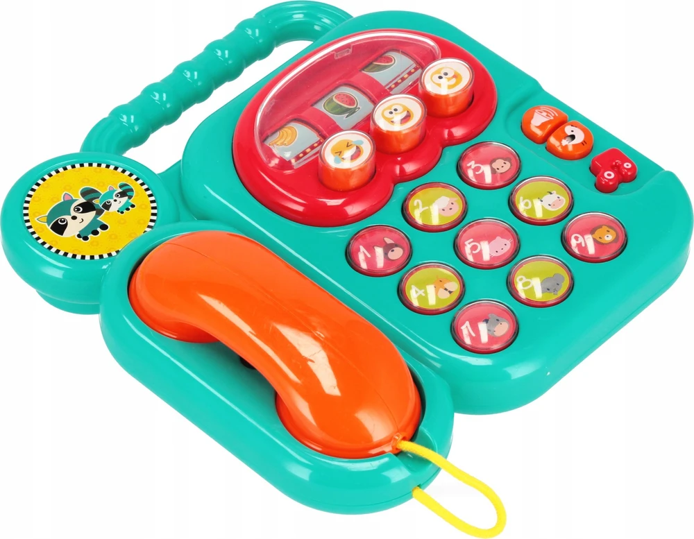 Bambam BAM BAM muzikinis laidinis telefonas, 23x23x7 cm, kartonas