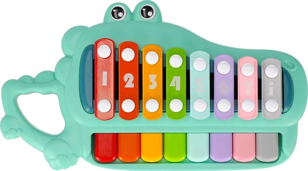 Bambam Pianinko Krokodylekas 2in1 BAM BAM 492794