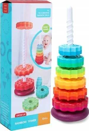 BamBam BAM BAM PYRAMID Vaivorykštės spiralė WB 24