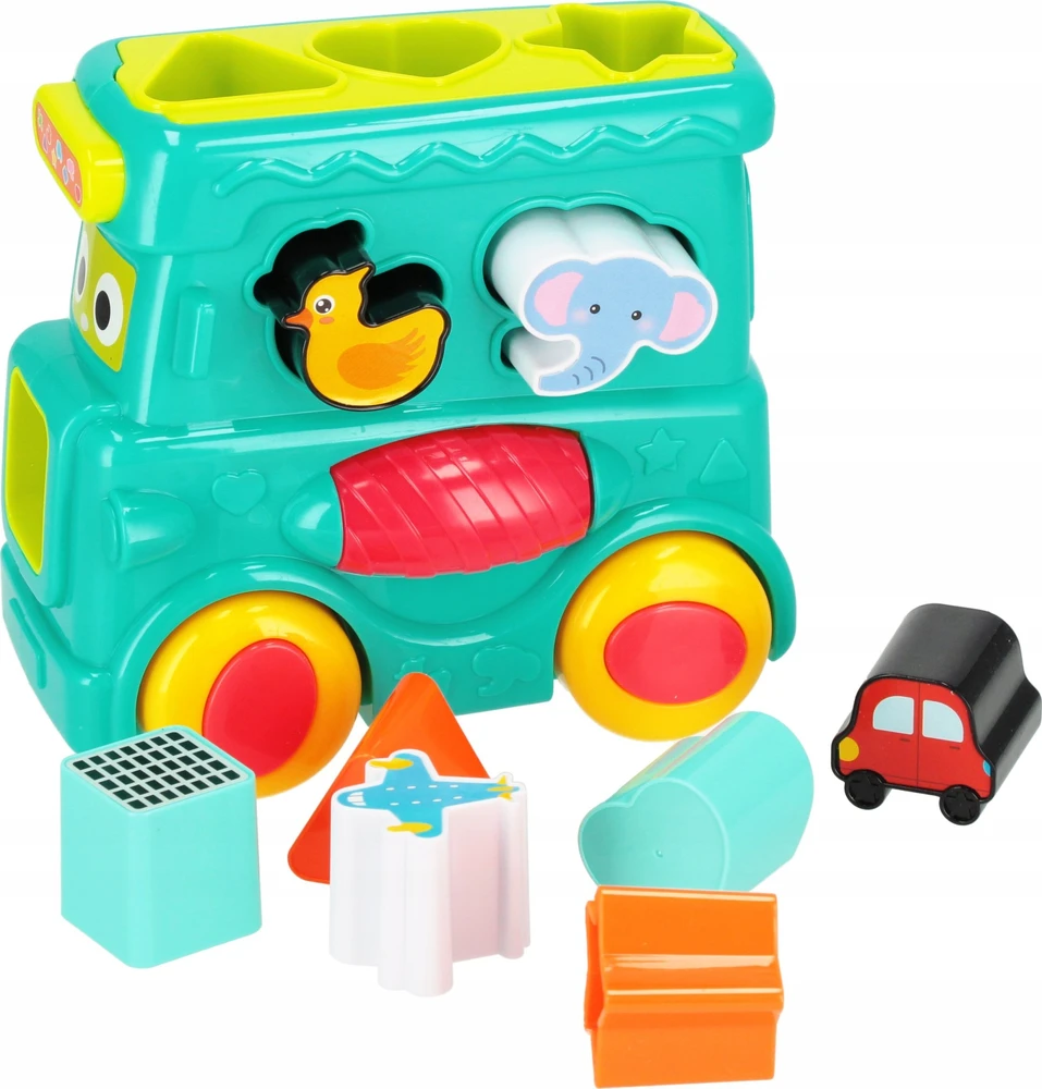 Bambam BAM BAM sorter lokomotywa, 23x19x11 cm, kart.