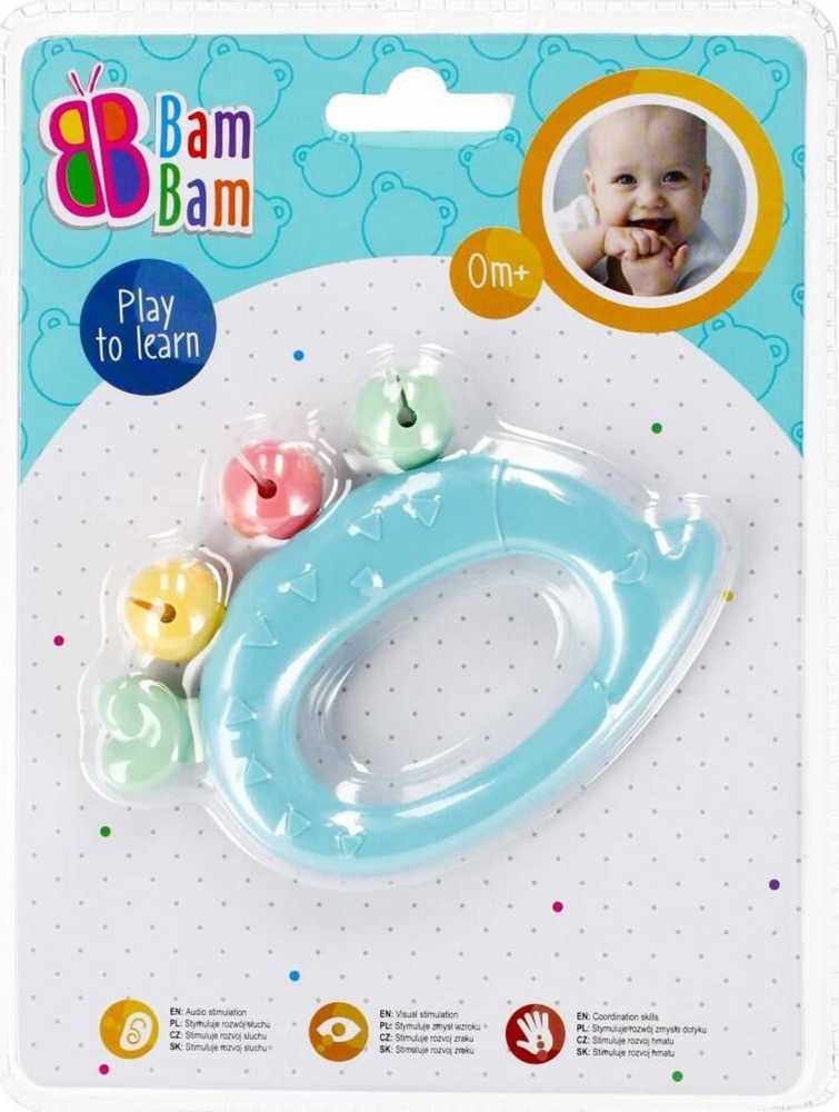 Bambam Barškutis ežiukas pastelinis BAM BAM 475313