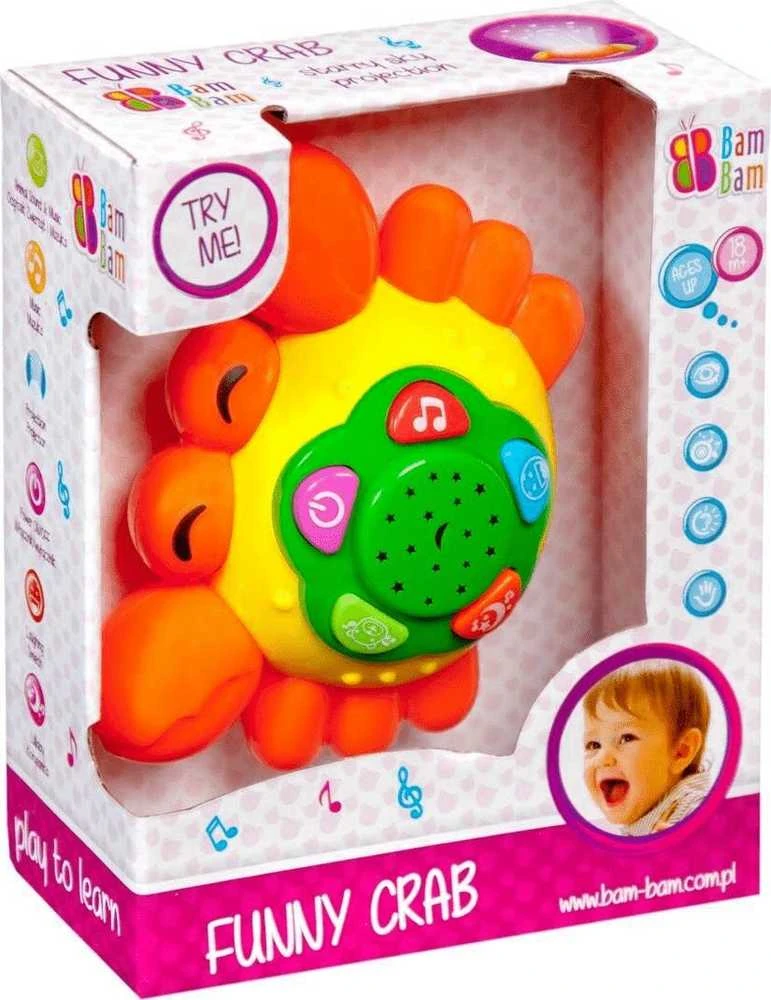 BamBam linksmas krabas su garsais 359912